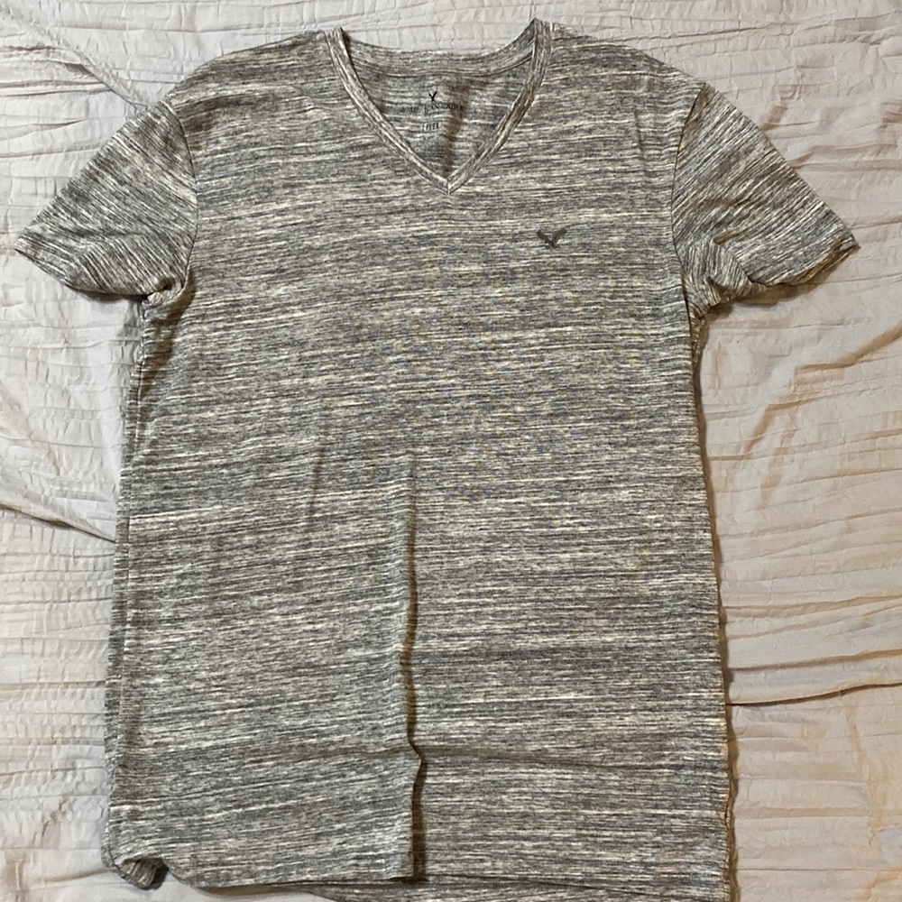 Vintage Y2K American Eagle, V-neck T-shirt